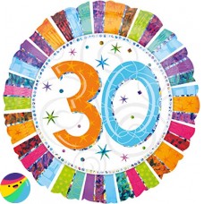 Folija balon - 30 Holografski pisan